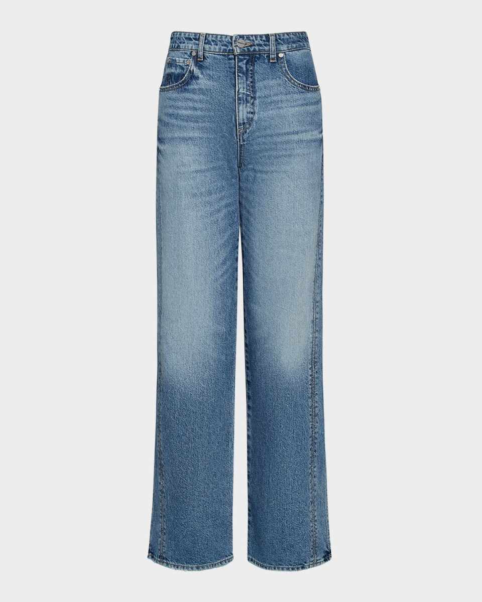 Tangled Up Straight-Leg Jeans